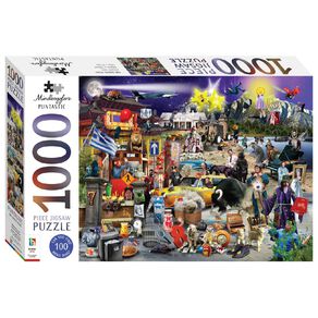 Mindbogglers Movies 1000 Piece Puzzle