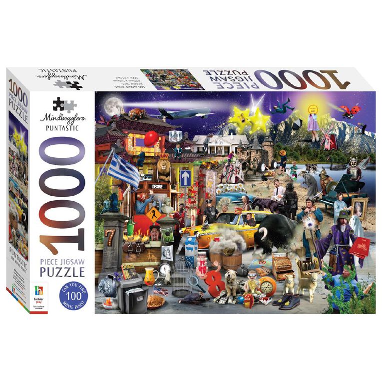 Mindbogglers Movies 1000 Piece Puzzle, , hi-res