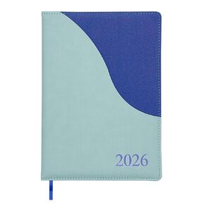 WS 2026 Diary Week To View Wave Multi-Coloured