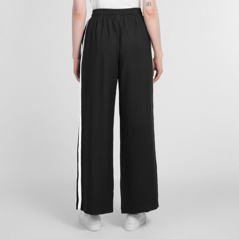 H&H Women's Wide Side Pants, Black BEAUTY, hi-res