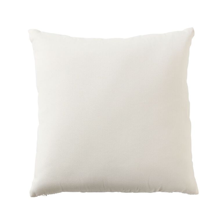Living & Co Cushion Boucle Natural 45cm x 45cm, , hi-res