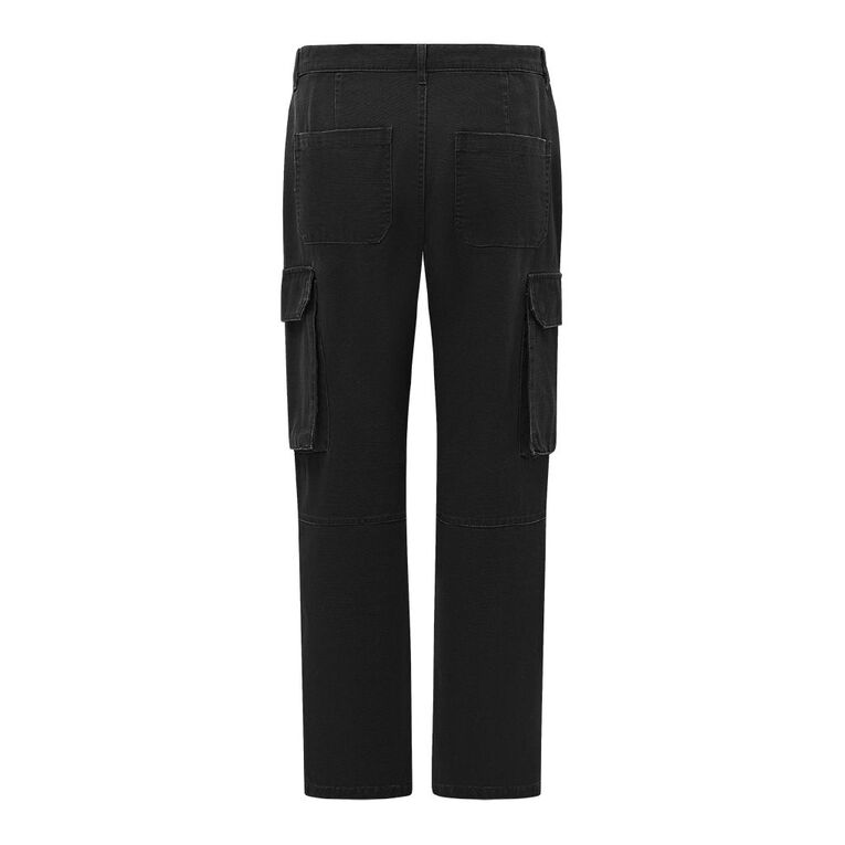 Garage Men's Relaxed Cargo Pants, Grey Dark, hi-res
