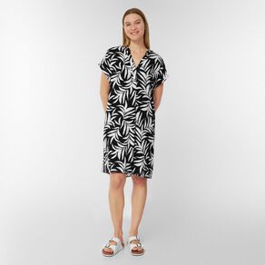 H&H Women's Short Sleeves Pop Over Tunic