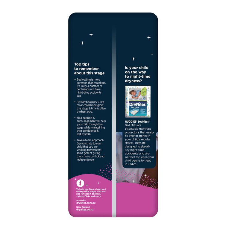 Huggies Drynites Pants Convenience Girls' 8-15 Year 27-57kg, , hi-res
