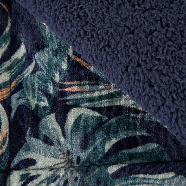 Living & Co 2 Piece Comforter Midnight Forest Multi-Coloured King Single, , hi-res