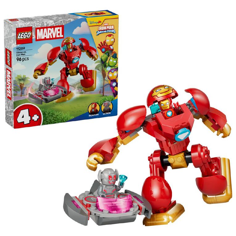 LEGO Disney Junior Marvel Ultron verses Iron Man 11209, , hi-res