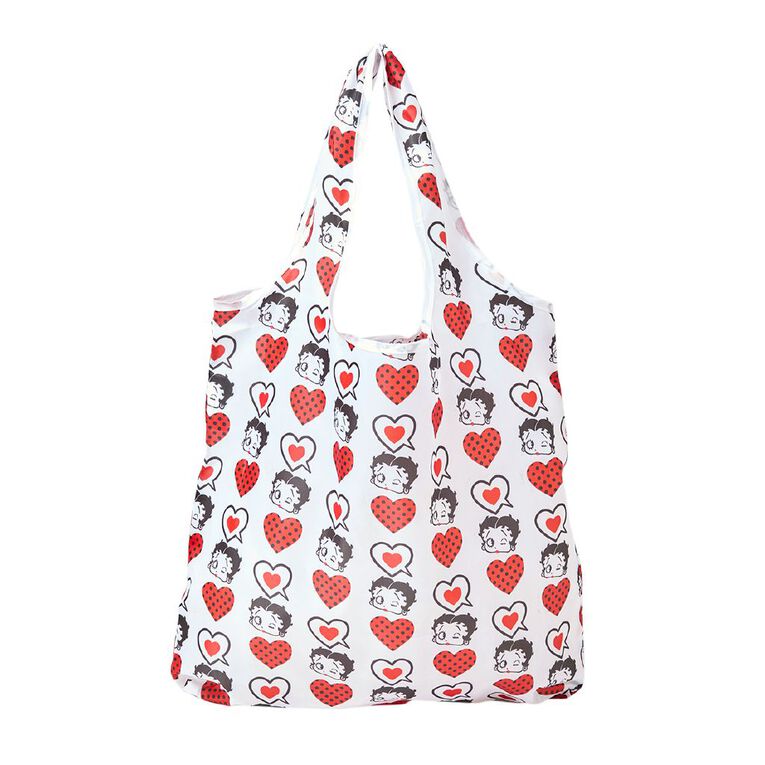 Betty Boop Folded Tote Bag, , hi-res