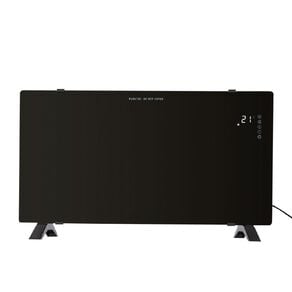 Kensington Digital Glass Panel Heater 2KW Black