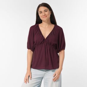 H&H Women's V-Neck Shell Top