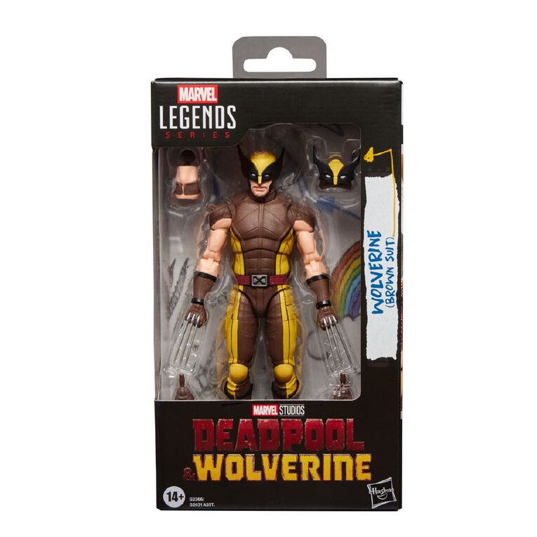 Marvel Avengers Legends Deadpool & Wolverine Movie Figure Assorted, , hi-res