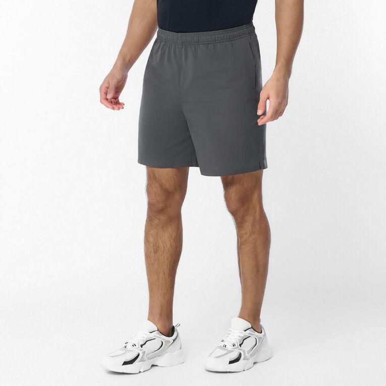 Active Intent Men's Ultra Stretch Shorts, Grey Dark, hi-res