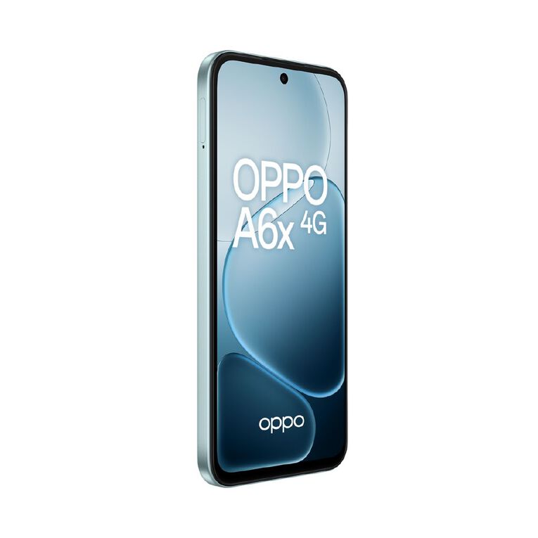 OPPO A6x 4G 4GB + 128GB with Spark $28 Value Pack Sim Bundle Ice Blue, , hi-res