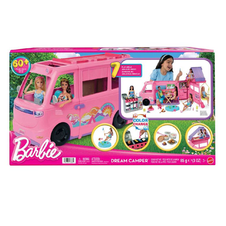 Barbie New Deluxe Campervan, , hi-res
