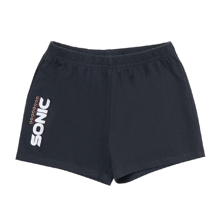 Sonic Boys' Tee and Short Pyjama Set, Brown Light, hi-res