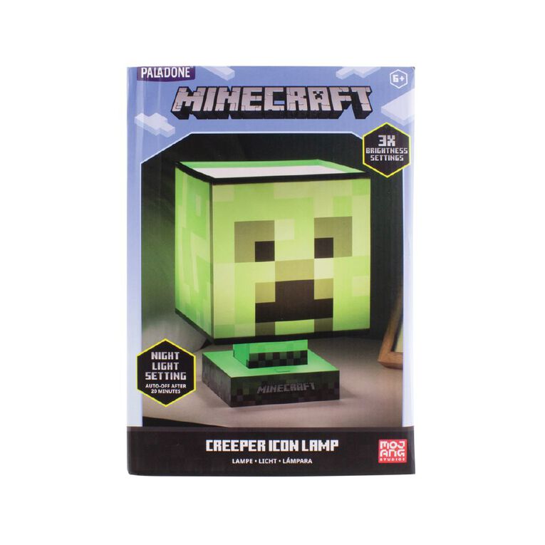 Paladone Minecraft Creeper Icon Lamp, , hi-res