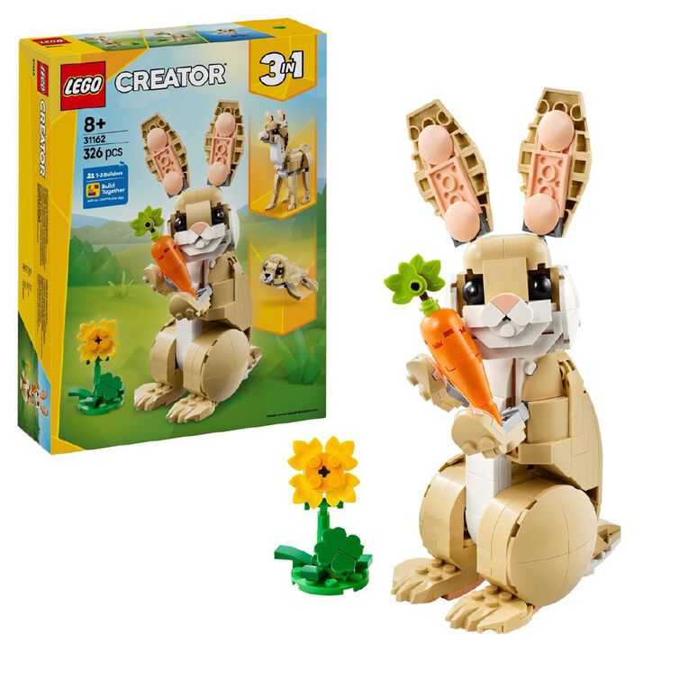 LEGO CREATOR Cute Bunny 31162, , hi-res