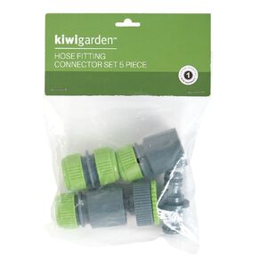 Kiwi Garden Hose Fitting Connector Set 5 Pack