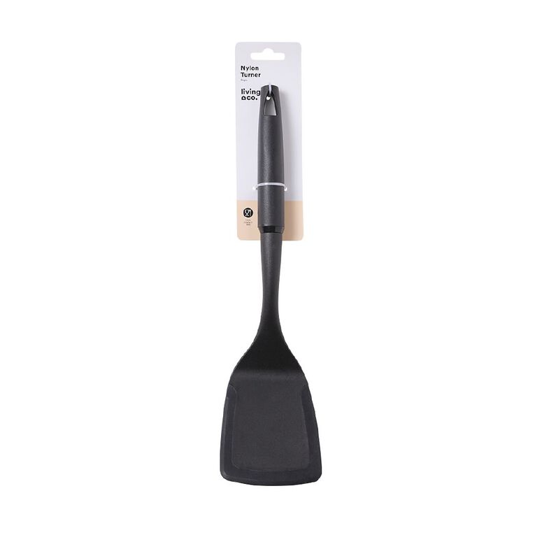 Living & Co Nylon Solid Turner Black, , hi-res