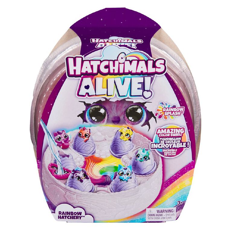Hatchimals Alive Rainbow Hatchery, , hi-res