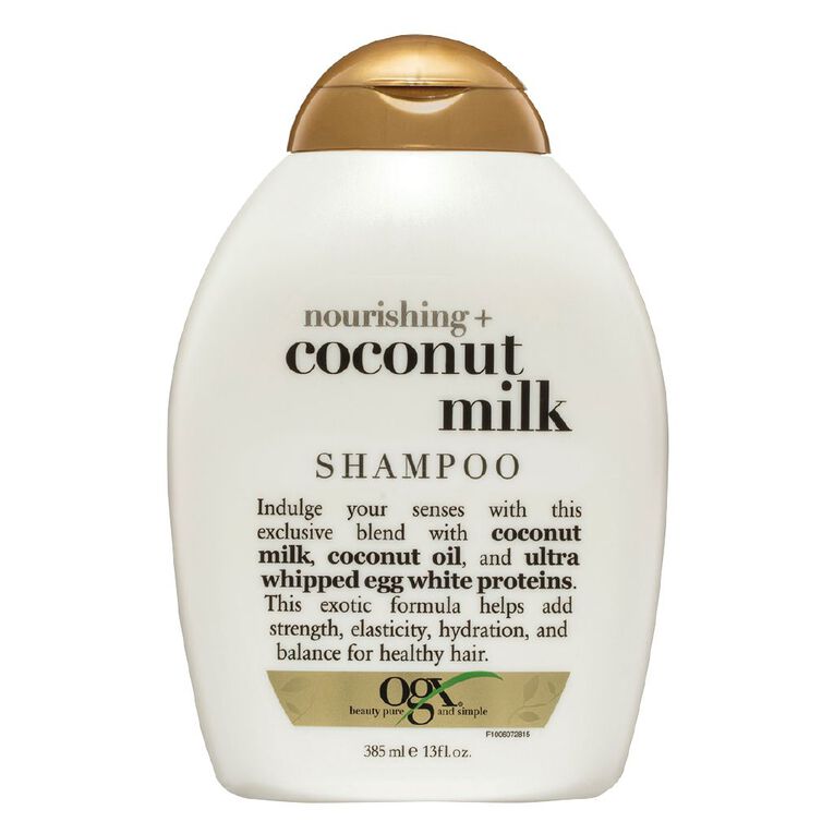 OGX Coconut Milk Shampoo 385ml, , hi-res