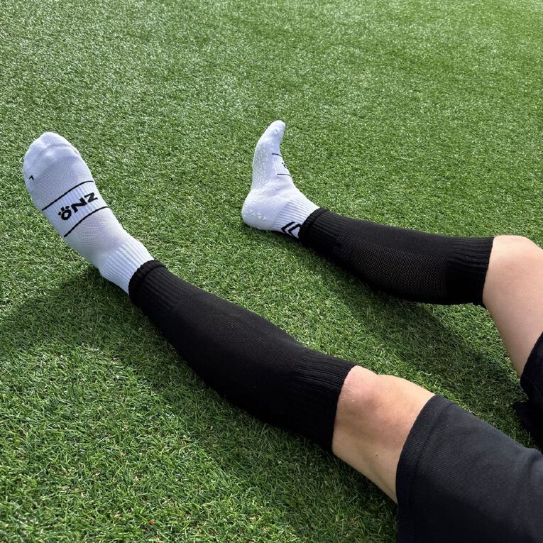 ONZ Socks Sleeves 2 Pack Black One Size, Black, hi-res