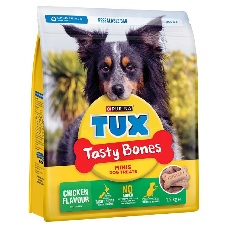 TUX Tasty Bones Minis Dog Treats 1.2kg, , hi-res