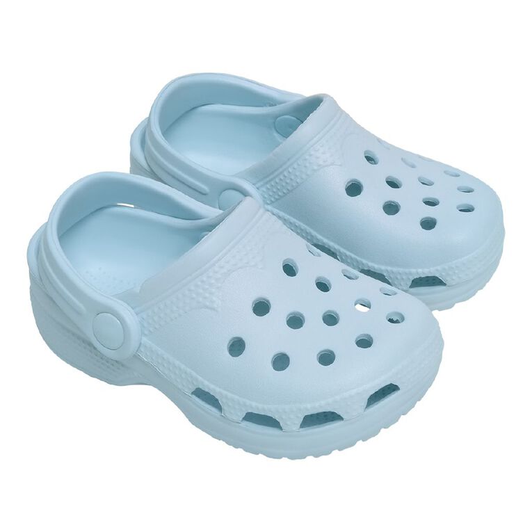 Young Original Infants' Frog Clog Shoes, Blue Light, hi-res