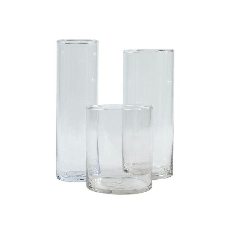 Living & Co Cylinder Vase Set of Three, , hi-res