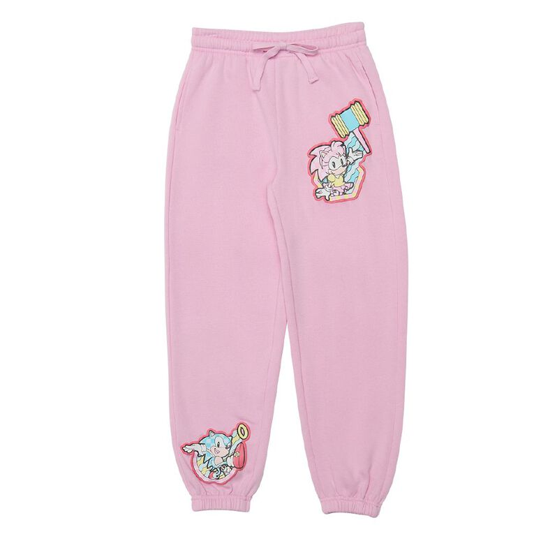 Sonic Cuffed Trackpants, Pink, hi-res