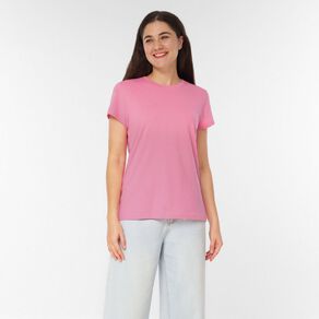 H&H Women's Essential Short Sleeve Crew Neck Tee