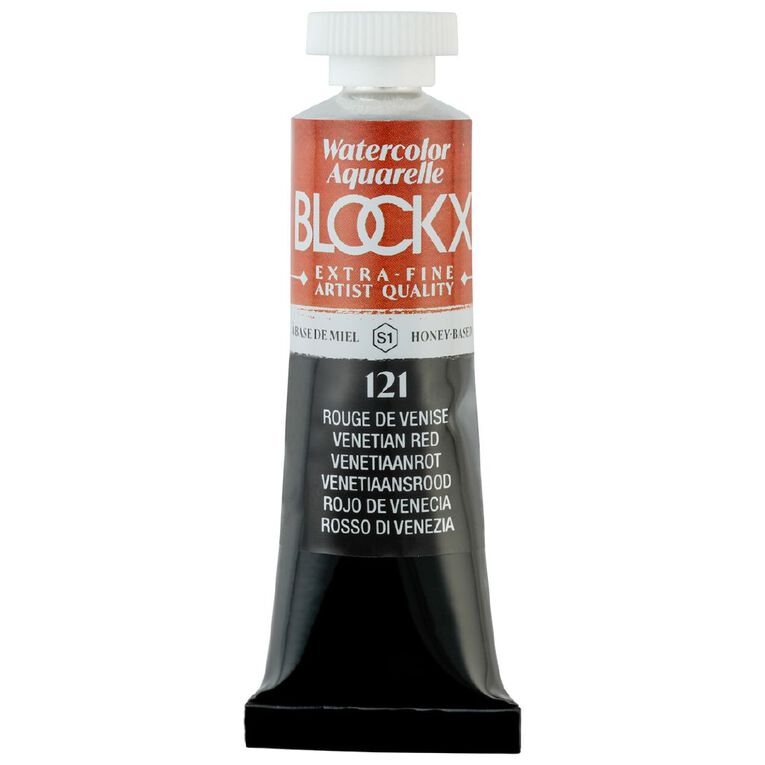 BLOCKX Watercolour Tube 15ml S1 121 Venetian Red, , hi-res