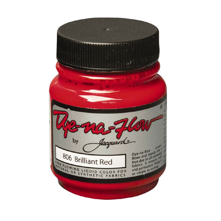 Jacquard Dye-Na-Flow 66.54ml Brilliant Red, , hi-res