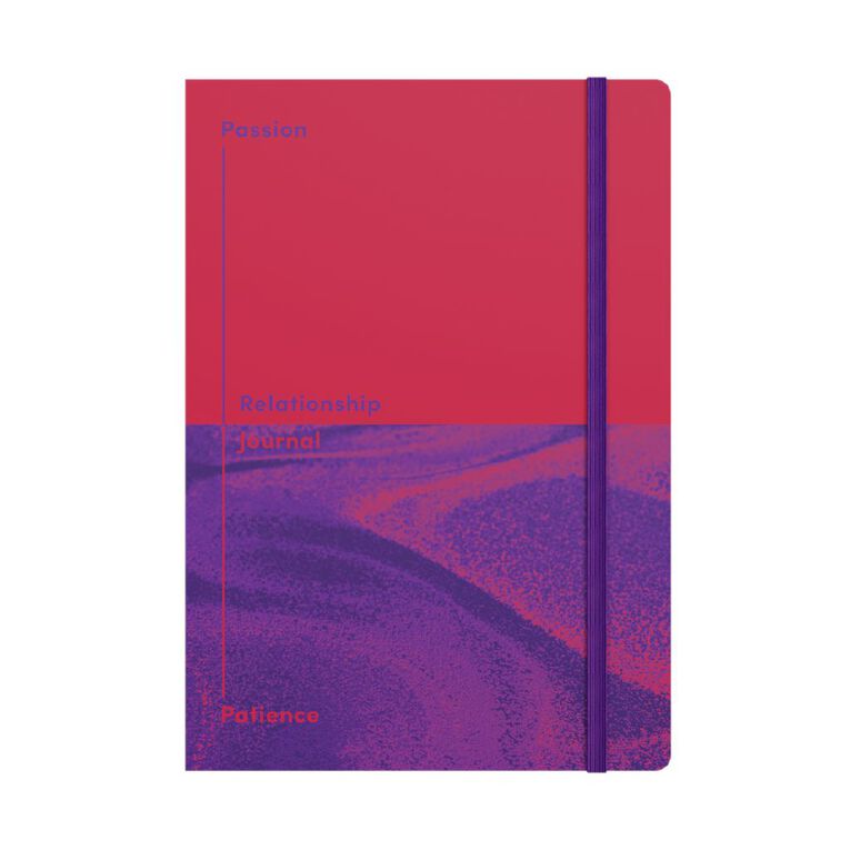 Relationship Journal Passion & Patience A5, , hi-res