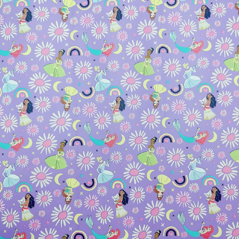 Disney Princess Book Covering Purple Mid, , hi-res