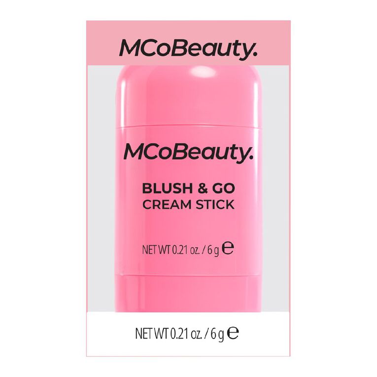 MCoBeauty Blush And Go Cream Stick Hot Pink, , hi-res