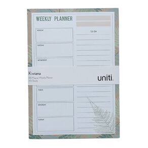 Uniti Kiwiana Weekly Planner