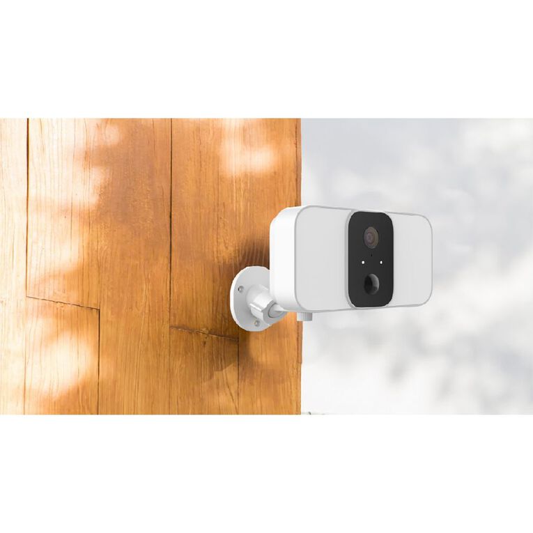 Laser Smart Home Outdoor Floodlight Camera, , hi-res