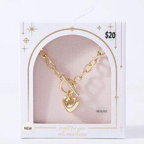Gold Plated Heart Necklace