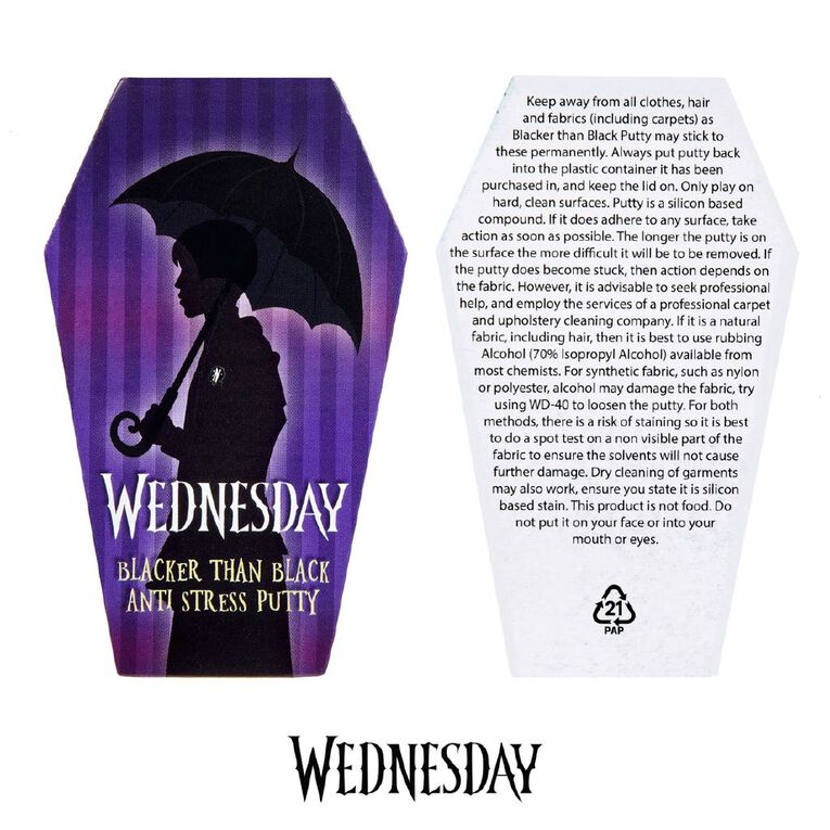 Wednesday Blacker Than Black Putty, , hi-res