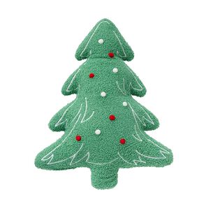 Wonderland Home Tree Shaped Cushion Green Green