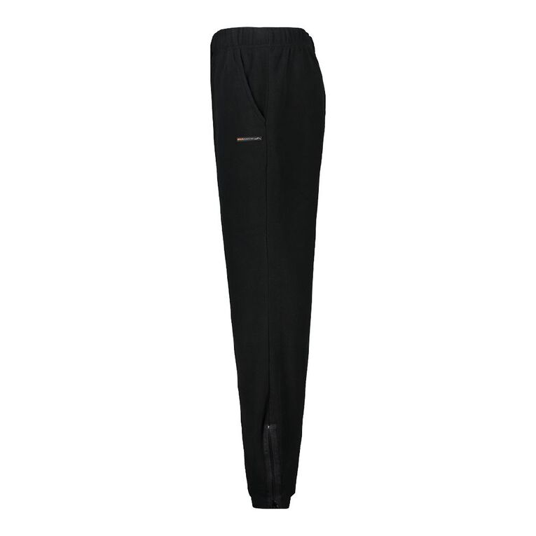 Back Country Adults' Plain Fleece Pants, Black, hi-res