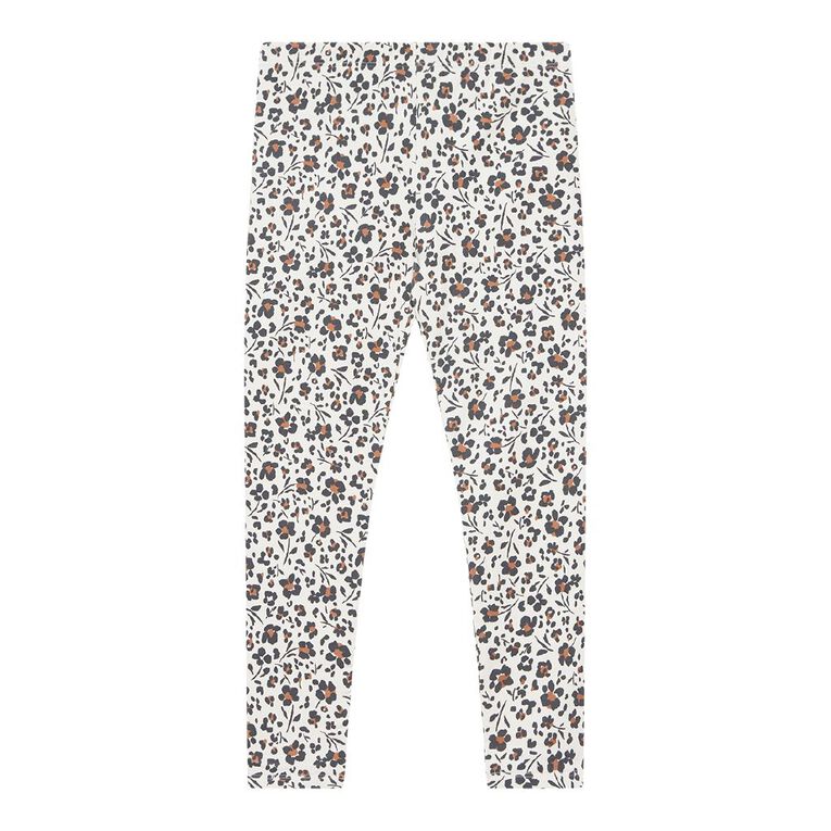 Young Original Fleece Lined Leggings, Cream, hi-res