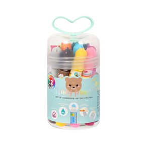Legami Set of 12 Markers Teddy Friends Teddy Bear