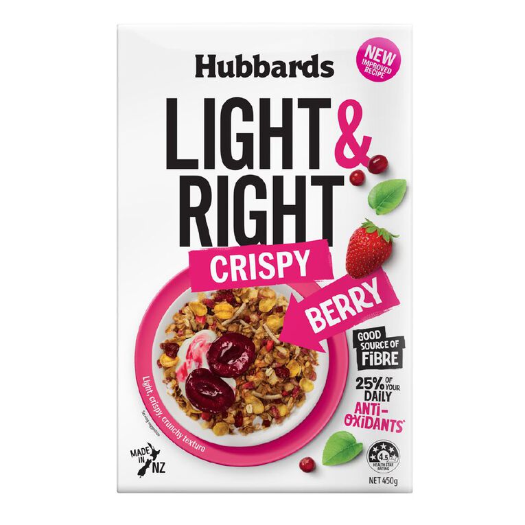 Hubbards Light and Right Berry 450g