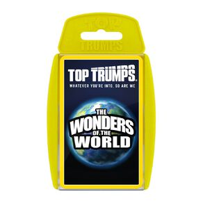 Top Trumps Wonders of the World Game