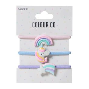 Colour Co. Hair Tie 3 Pack Rainbow