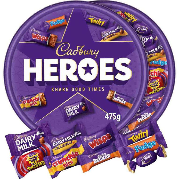 Cadbury Heroes Tub 475g, , hi-res