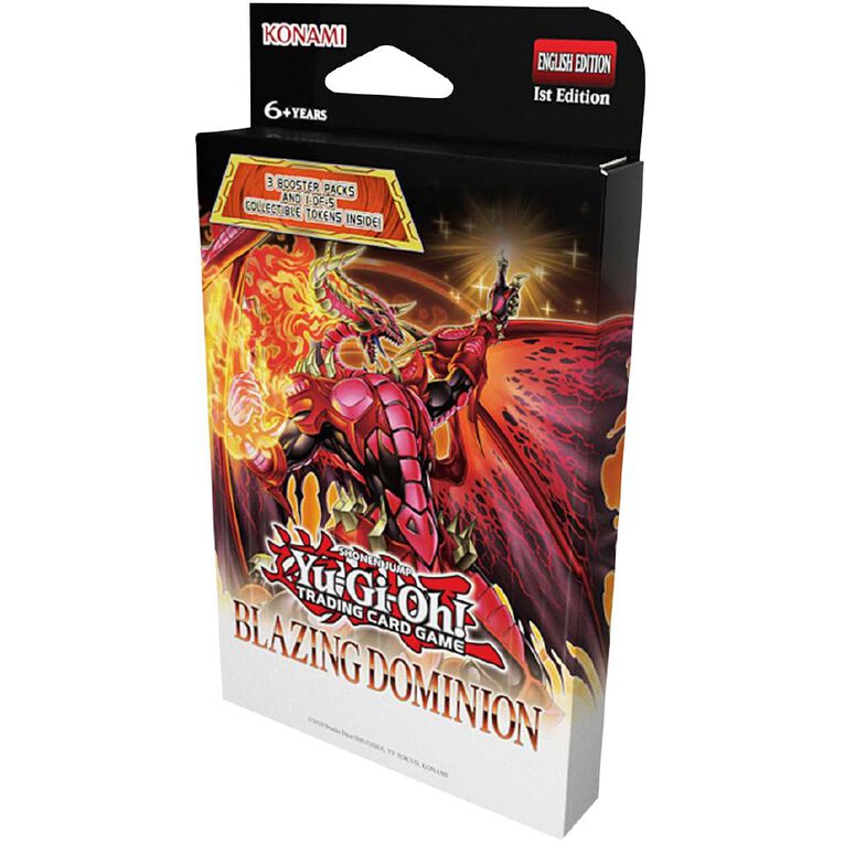 Yu-Gi-Oh! Blazing Dominion 3-Booster Tuck Box, , hi-res