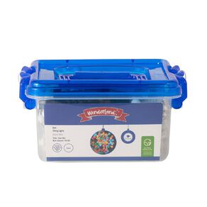 Wonderland Plug-in Milky Ball String Lights 120 LED 11.9m Multi Colour