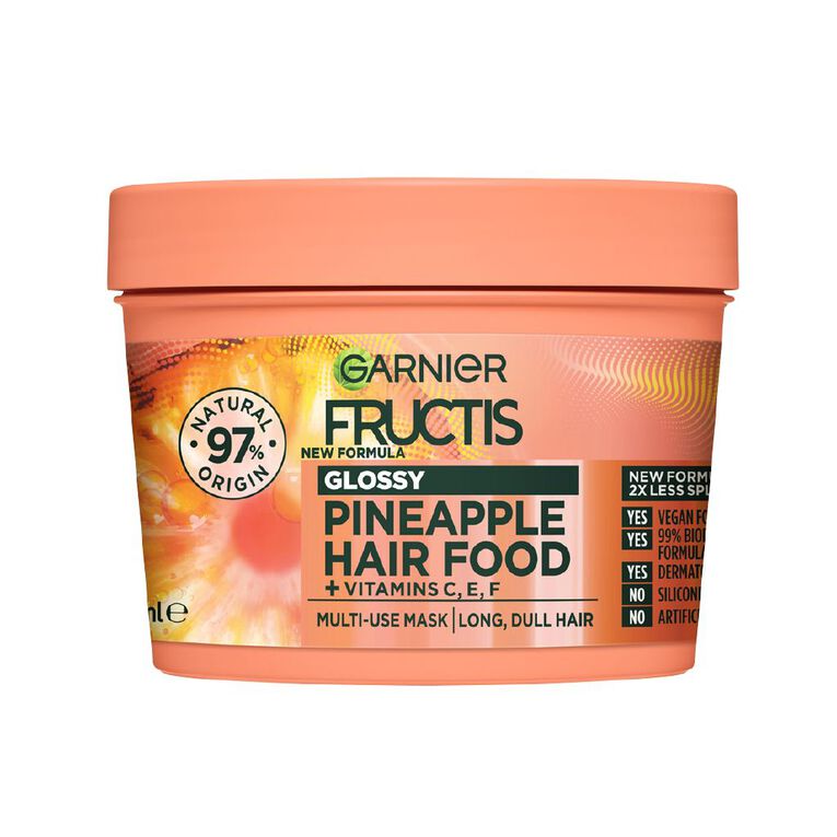 Garnier Fructis Hair Food Pineapple Treatment 390ml, , hi-res